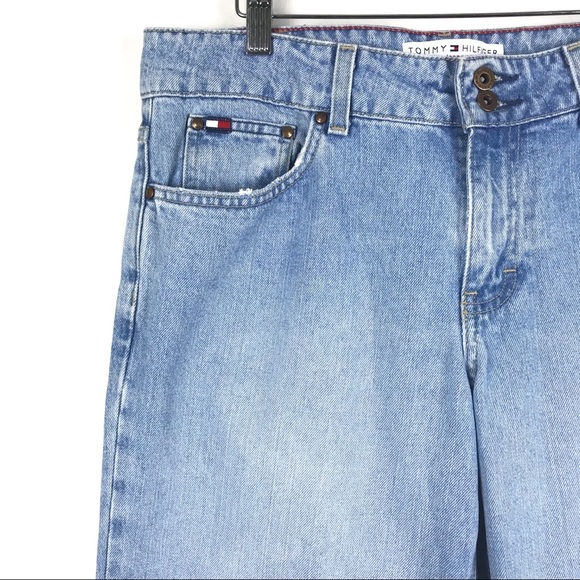 Tommy Hilfiger Stovepipe Crop Jeans 8 Denim Blue - Picture 3 of 8